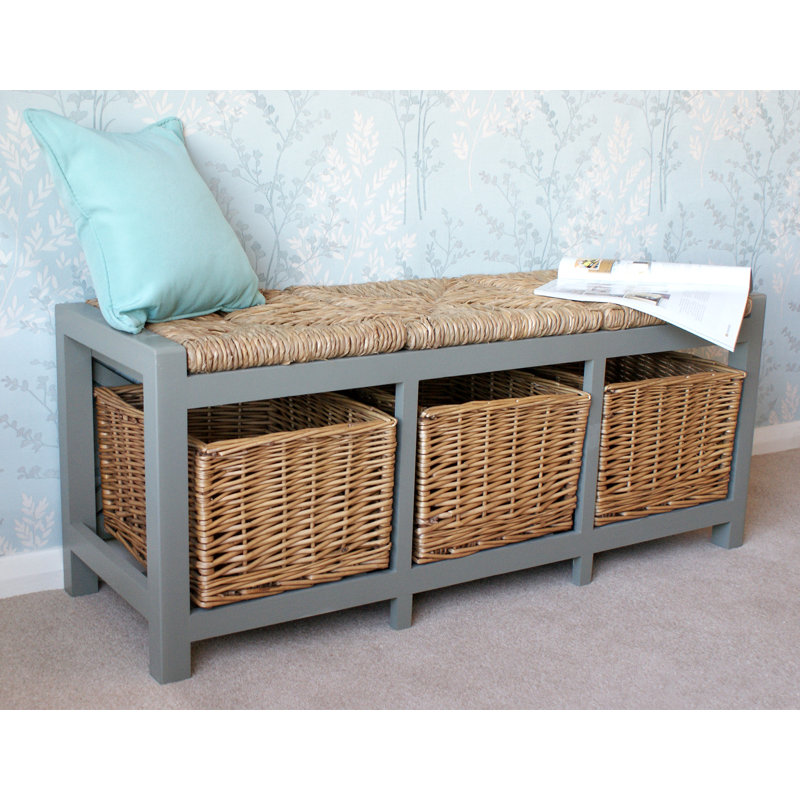 Sommerallee Sitzbank Veronica 3 aus Holz mit Stauraum & Bewertungen